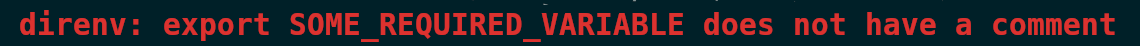<code>ensure_all_documented</code> gives a warning in red if a variable is declared without documentation